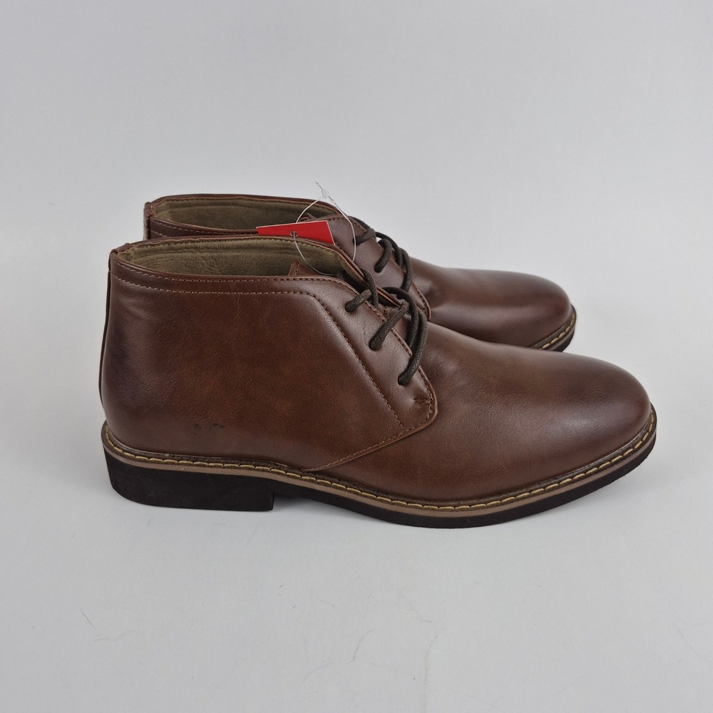 Deer Stags Nick Mens Brown Simulated Leather Chukka Boots Size 6M